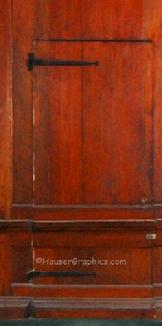 Strap Hinge used on Fenwick Hall Plantation, 1730's oldest doors. 